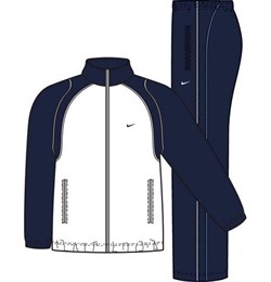 Костюм спортивный Nike FUNDAMENTAL WOVEN WARM UP 212128-455 212128-455 - фото 7641