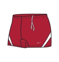 Шорты л/атлетические Nike W'S SHORTS 213132-648 - фото 7654