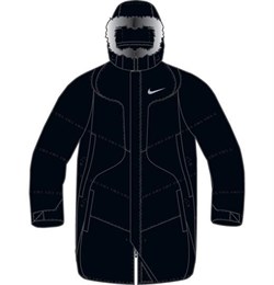 Куртка зимняя Nike Mens Down Snorkel Jacket 215469-010 215469-010 - фото 7655