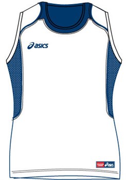 Майка волейбольная Asics SMANICATO PERUGIA T386Z1-0150 T386Z1-0150 - фото 8624