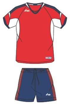 компл волейбольный  (майка+шорты) Asics SET NAZIONALE T385Z1-2650 T385Z1-2650 - фото 8698