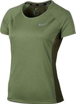 Майка л/атлетическая Nike W NK DRY MILER TOP CREW 831530-387 - фото 9321