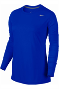 Джемпер разминочный Nike Womens LS Legend 453182-493 453182-493