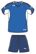 компл волейбольный  (майка+шорты) Asics SET NAZIONALE T385Z1-4350 T385Z1-4350