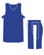 Комплект баскетбольный (майка+шорты) Ronix 607-4301