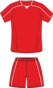 Комплект футбольный (майка+шорты) Ronix 211-2601