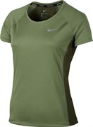 Майка л/атлетическая Nike W NK DRY MILER TOP CREW 831530-387 831530-387