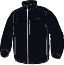 Куртка демисезонная Nike INTENSITY WR THERMAL JACKET 401948-010 401948-010 - фото 7784