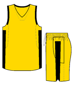 Комплект баскетбольный (майка+шорты) Ronix 607-1090